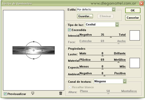 Efecto de Iluminación